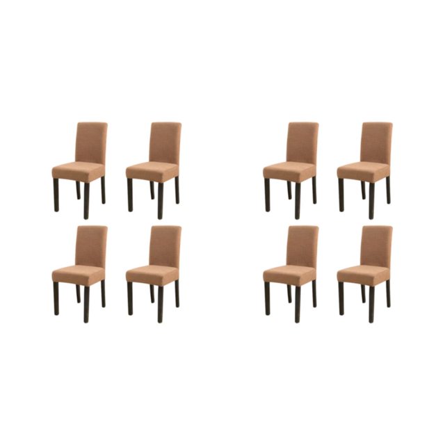 Wweixi 4pack/lot Stylish Chair Covers For Dining - Transform Dining Room With Ease Durable Cover For Dining camel 2Set