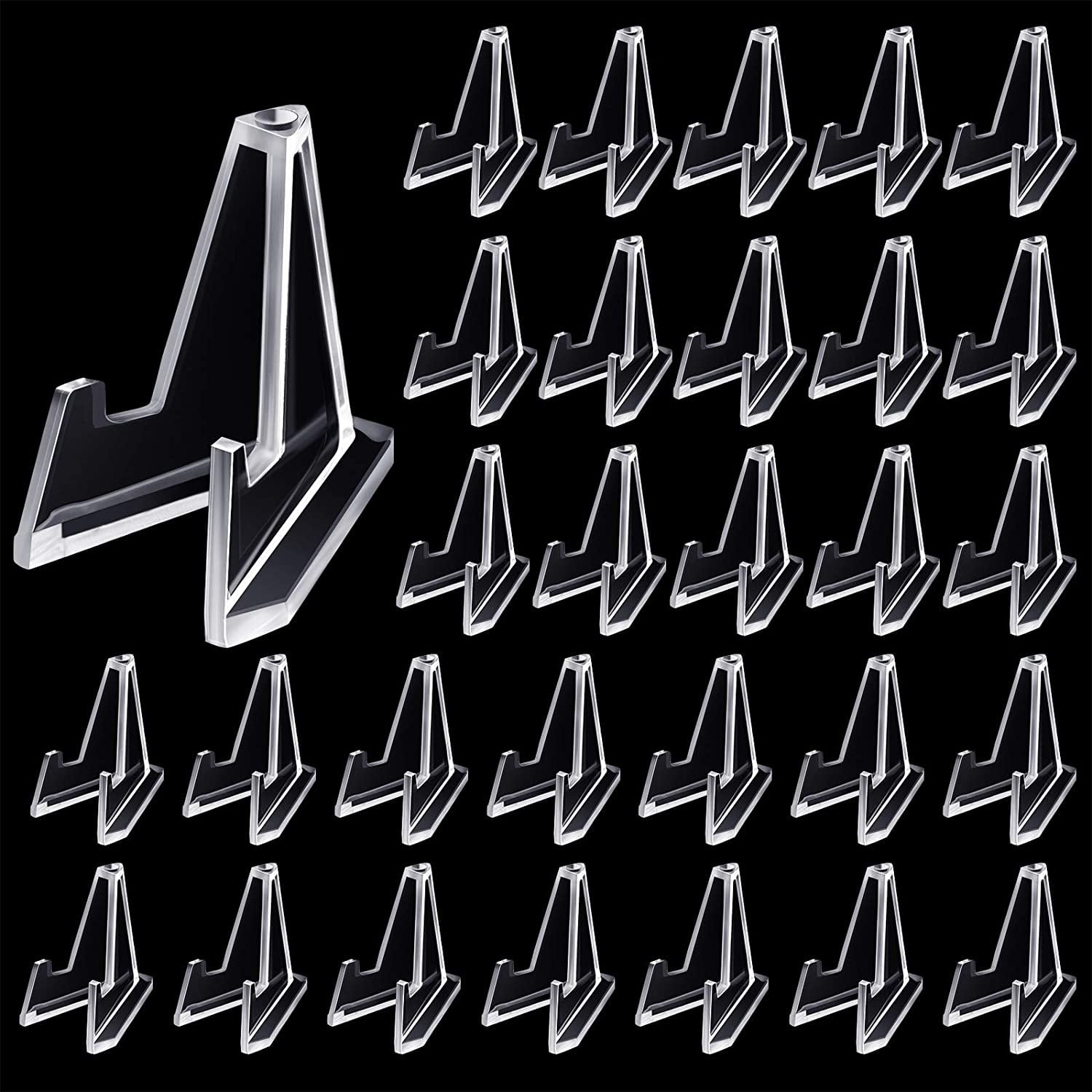 Coin Stand Mini Acrylic Easel Stands Coin Display Easel Holder for