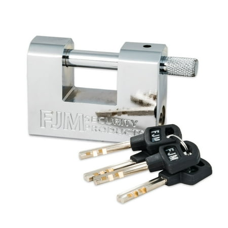 Chrome Steel Padlocks SPSA80-KA 3-1/8