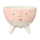 thumbnail image 1 of Maceta de Cara Animada Color Rosa, 1 of 5