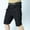#Black, variant on DPTALR George Men's Military Cargo Shorts Rip Stop Outdoor Shorts #Black Big and Tall Men XXXXL