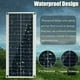thumbnail image 5 of Panel solar de 300 W y 12 V, kit de panel solar, kit de cargador de batería con controlador de carga solar de 60 A para autocaravanas, yates, exteriores, jardines e iluminación, 5 of 5