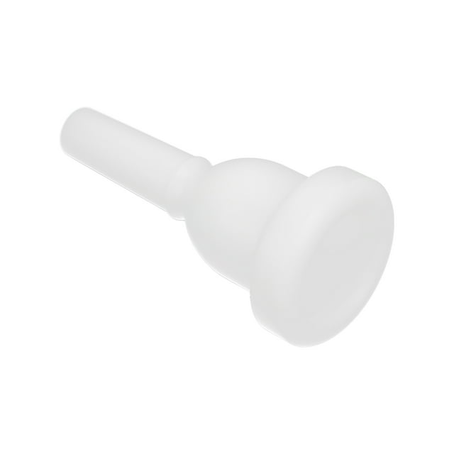 Horn Mouthpieces, Pure Sound Replacement Plastic Trombone Mouthpiece White Professonal for Wind Instrument for Performance for Players for Practice