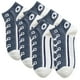 thumbnail image 1 of Calcetas antideslizantes VersSockBlue 3Pares Azul 5-9.5US Converse Calcetines Tubo Corto Poliéster., 1 of 1