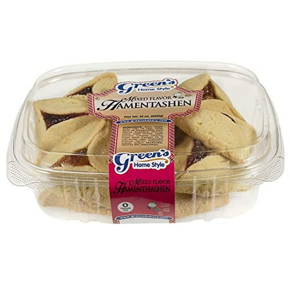 Green's Bakery Assorted Hamantashen, 2 Pack 12 oz.