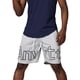 thumbnail image 1 of Sunloudy Hombres Pantalones cortos deportivos Verano Fitness Baloncesto Culturismo Entrenamiento Gimnasio Jogger Pantalones Sunloudy  moda, 1 of 5