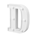 thumbnail image 3 of Bombilla 3D 26 letras alfabeto LED marquesina señal luz interior pared colgar noche lámpara (D Wdftyju Para estrenar, 3 of 5
