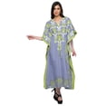 thumbnail image 3 of Moomaya Long Caftan Maxi Dress Beach Swimwear Cover Up Womens Kaftan Plus Size, 3 of 6