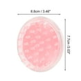 thumbnail image 5 of Unique Bargains 1 Pc Handle Hair Shampoo Brush for Head Massage 3.46"x3.03"x2.76" Clear Pink, 5 of 6