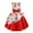 C-Red173, variant on JIAYUE Kids Girls Spring Dresses Floral Sleeveless Crew Neck Long A-Line Ball Gown For Child Charming Fashionable Matching
