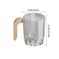 thumbnail image 3 of Gobelet à Brosse à Dents avec Support - Gobelet de Rinçage Réutilisable pour Salle de Bain, Rince-Bouche, Couples et Étudiants en Dortoir, 3 of 6