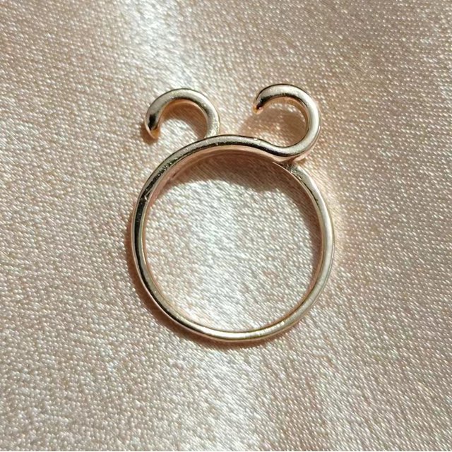 Anillo de pavo real de plata simple, tridimensional, retro, simple, con boca abierta, joyería desgastada, línea de gancho con anillo de línea