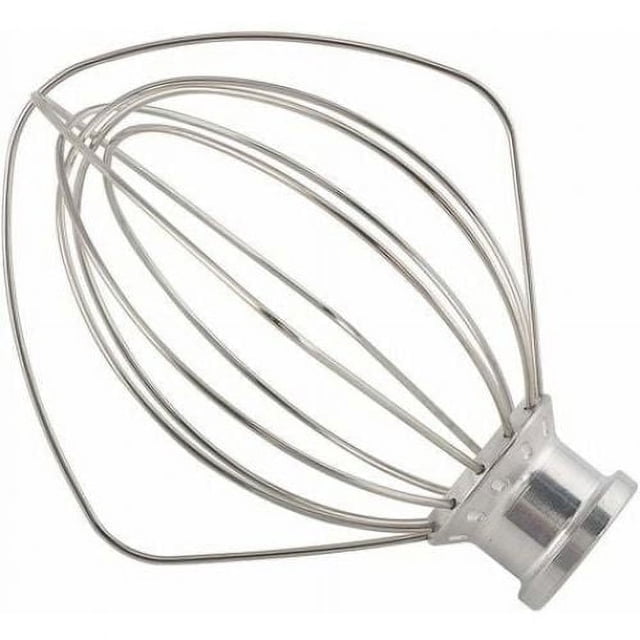 Batidor de alambre de acero inoxidable compatible con Kitchen-Aid K45WW WP9704329 KSM150 KSM160 K45 KSM90 Accesorio para procesador de alimentos