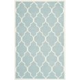 thumbnail image 1 of Safavieh Dhurries Light Blue Contemporary Rug - 5' x 8', 1 of 4