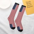 thumbnail image 6 of America Mexican Flag Knee High Socks for Women Long Leg Warmers Socks, 6 of 7
