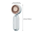 thumbnail image 3 of BotaniNest Clip On Mini Fan For Umbrella Portable Handheld 10H Runtime 5 Speeds 180° Adjustable Foldable Fits 8 12mm Handle Battery Operated ForTravel/Beach/Camping Personal Fan, 3 of 4