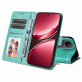 thumbnail image 2 of Funda tipo cartera GANGXUN para Vivo V50 Lite , diseño girasol, cuero PU, soporte, cierre magnético, tarjetero, 2 of 5