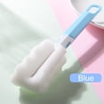 thumbnail image 4 of Yucurem Sponge Bottle Brush Long Handle Baby Bottle Cleaner Cup Cleaning Tool Water Bottles for Sports (Blue), 4 of 7