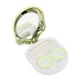 thumbnail image 2 of Unique Bargains 1 Set Contact Lens Case Electroplated Cat's Paw Lens Storage Case Gold Tone, 2 of 5