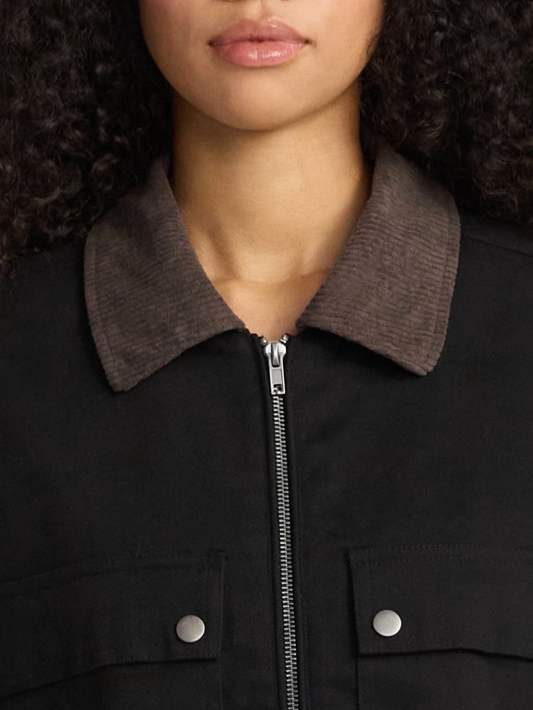 No Boundaries Trucker Jacket, Women's