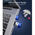 thumbnail image 5 of Adaptador Syntech USB-C hembra a USB-A macho, paquete de 3, azul, 5 of 5