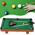 thumbnail image 1 of Table Mini Pool Table Children Kids Snooker Billiards Set Cues Balls for Indoor Sports, 1 of 8