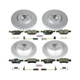 thumbnail image 2 of Power Stop Front and Rear Euro-Stop ECE-R90 Certified Brake Pad and Rotor Kit ESK4517, 2 of 5