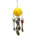 thumbnail image 2 of Waiimak Pet Bird Parrot Swing Stainless Steel Spoons Bite Toy For Parakeet Cockatiel, 2 of 4