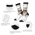 thumbnail image 3 of Pofeuu Woodland Forest With Deers Print Crew Socks, Adult Running Hiking Socks for Youth and Adult, 3 of 6