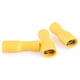 thumbnail image 3 of Conectores de terminales eléctricos aislados hembra de 50 piezas (amarillo), 3 of 4
