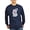 Navy, variant on CafePress - Pepsi Can Doodle Long Sleeve Dark T Shirt - Long Sleeve Dark T-Shirt