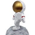 thumbnail image 5 of Soporte para teléfono de astronauta creativo Soporte para teléfono celular Spaceman Soporte para teléfono inteligente lindo y divertido para escritorio Oficina en casa. Afortunado Sencillez, 5 of 5