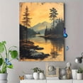 thumbnail image 4 of Qisvanset 12x16 Inch Psalm Landscape Canvas Wall Art, Vintage Scripture Mural Art Household Interior Decor, 4 of 8