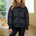 thumbnail image 2 of Winter Coats for Women Winter Coat With Hood Warm Thickened Down Jacket Outerwear Windproof Cold Weather Thermal Jacket For Ladies Winter Jackets for Women, 2 of 4