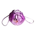 thumbnail image 3 of Ethern Drawstring Gym Backpack, Portable Dance Ball Bag, Organizer Bag with Soft Fabric Purple S, 3 of 9