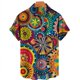 thumbnail image 3 of Camisas estampadas florales de moda para hombres, ropa con estampado 3D, camisas hawaianas de playa, blusas Y2K de manga corta, ropa vintage, blusa con solapa, 3 of 5
