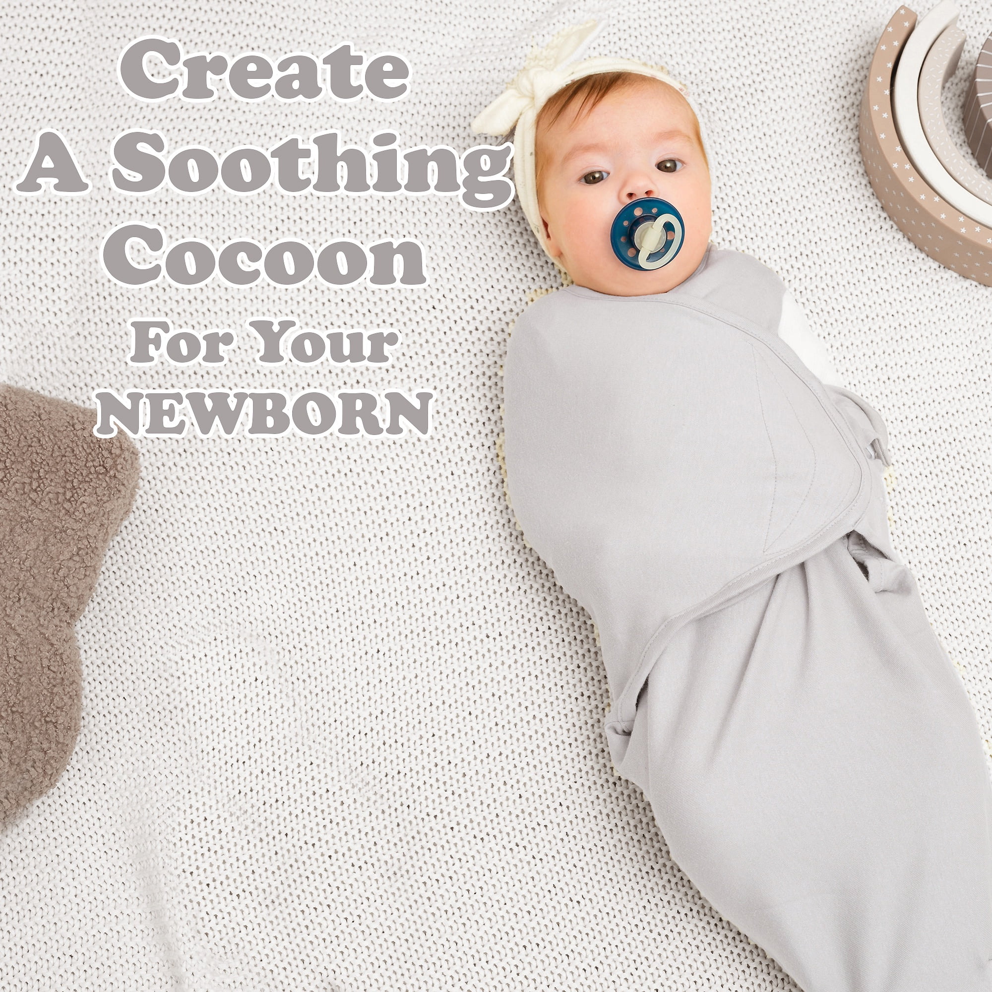 Baby Swaddles for Newborns - 3 Pack Baby Swaddles for 3-6 Months - Baby Swaddle Sleep Sack