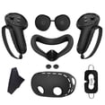thumbnail image 3 of Peggybuy Silicone Cover Set Controller Grips VR Shell Cover Protective Cover Face Cover Lens Cover for Meta Quest 3S Accessories, 3 of 9