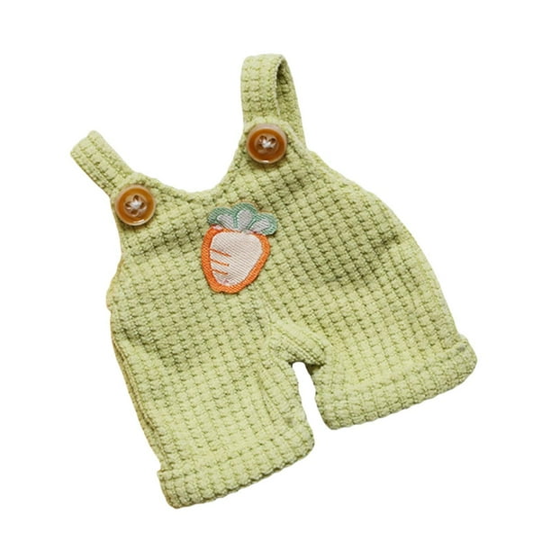 Ropa de Muñeca Suave Verde Hugo Accesorio Fotográfico