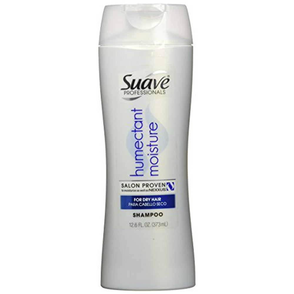 3 Pack Suave Professionals Humectant Shampoo Deep Moisture 12.6oz Each