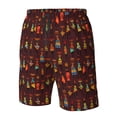 thumbnail image 4 of Balery Dancing African Women1 Traje de Baño Estilo Hawaiano para Hombre, Shorts de Secado Rápido con Bolsillos-Large, 4 of 6