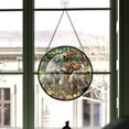 thumbnail image 3 of Elephant Stained Glass Suncatcher, Elephant Christmas, Elephant Decor, Christmas Suncatcher Ornament Decorations for Outdoor, for Men Unique Yk4XEL, 3 of 5