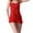 Red, variant on Stockings For Women Lingerie Pack Rhinestone Lingerie Set For Women Bras Mesh Dress Snap Front Robes Plus Size Gothic Sexy G String Personalized Sexy See Through Shirt Mesh Top Navy Bodysuit Piece Sle