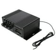 Aluminum Alloy HiFi Power Amp with Volume Control, 12V, Universal