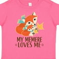 thumbnail image 4 of Inktastic My Memere Loves Me Fox Boys or Girls Toddler T-Shirt, 4 of 5