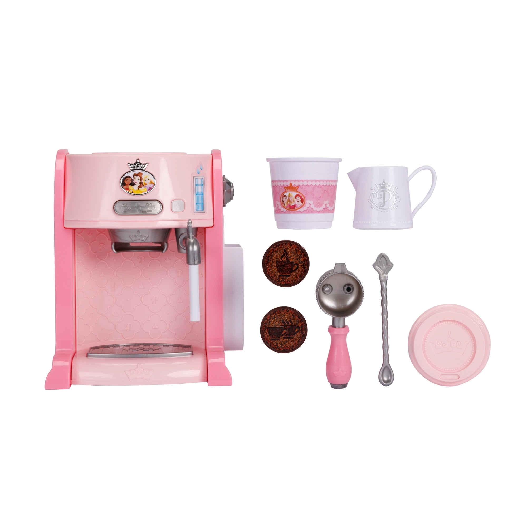 Disneys Style Collection Pretend Play Espresso Maker Realistic Sounds and Lights Fits Age Group 3+ (图5) Disneys Style Collection Pretend Play Espresso Maker Realistic Sounds and Lights Fits Age Group 3+ (图5)