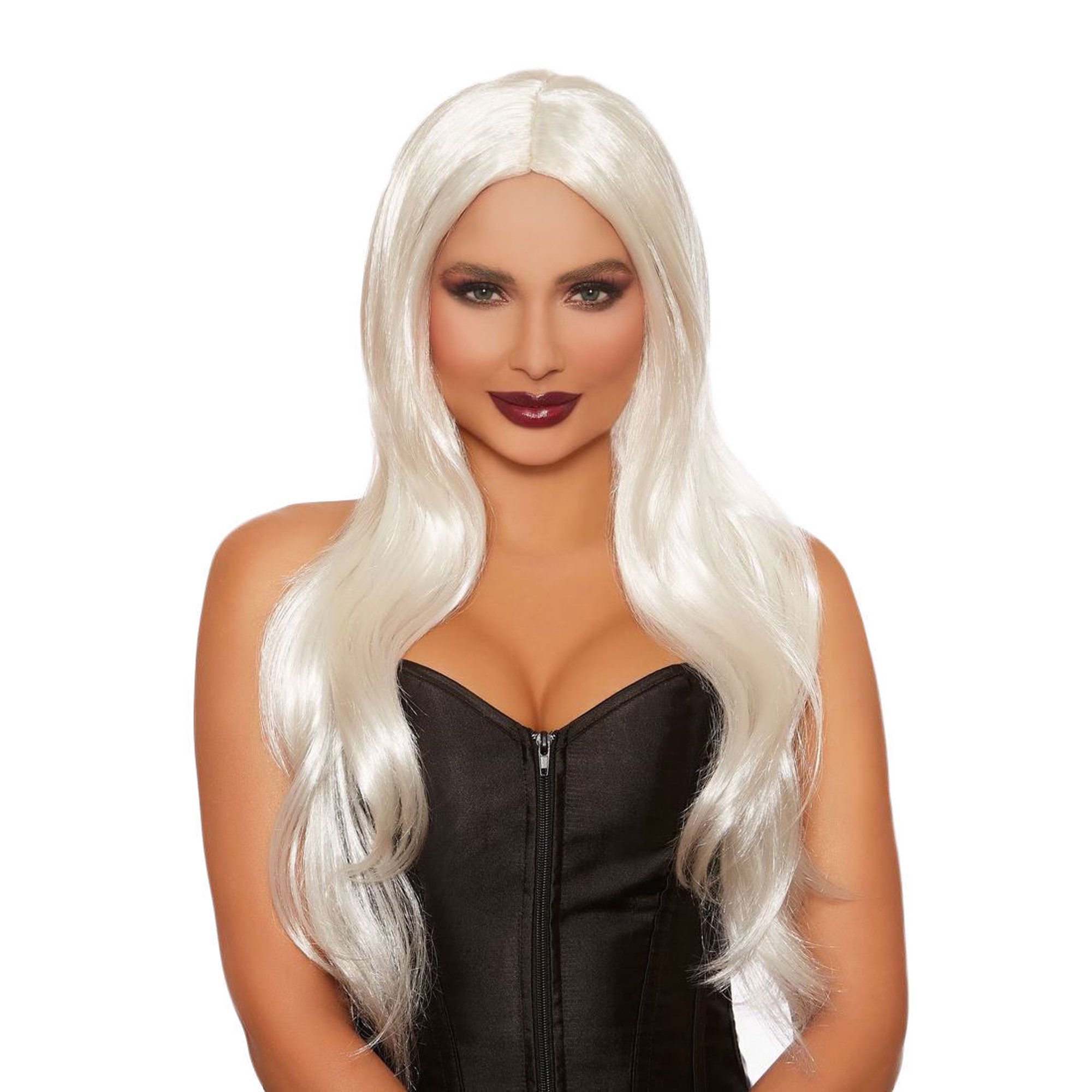 Dreamgirl Long Straight White Costume Wig Women S Witch Unicorn