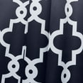 thumbnail image 2 of Exclusive Home Ironwork Sateen Woven Room Darkening Blackout Grommet Top Patio Curtain Panel, 108"x84", Peacoat Blue, 2 of 9