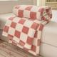 thumbnail image 1 of Xihbxyly Manta de Franela con Elegante Diseño a Cuadros, Suave Microfibra, Ideal para Sofá o Cama, Ideal para Uso En Interiores y Exteriores, Regalo Perfecto para Vacaciones, 100 X 150 Cm., 1 of 7