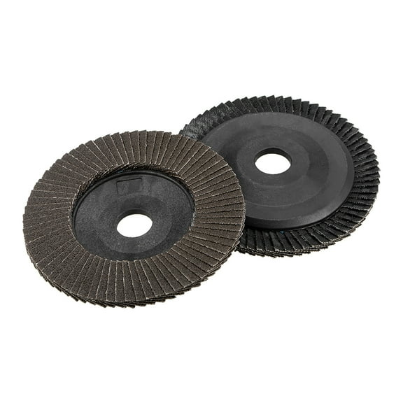 Flap Disc 120-grits 4" x 5/8" Abrasive Grinding Wheel Flap Sanding Disc Aluminum Oxide 2pcs